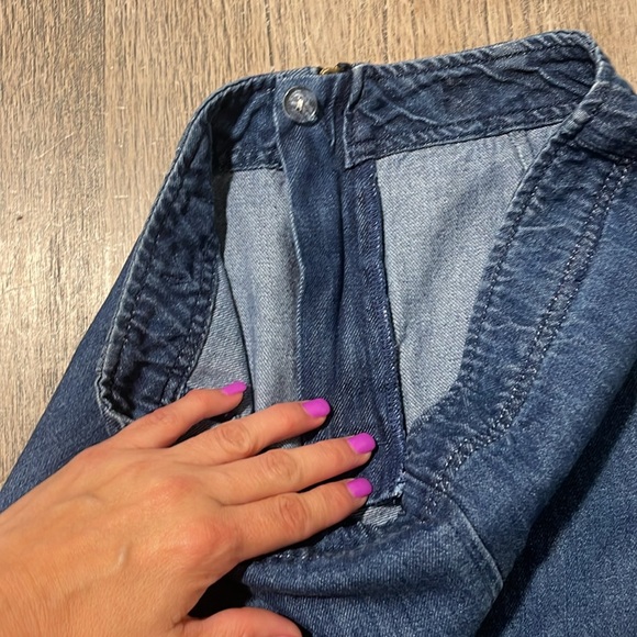 Brandy Melville‎ Mini Denim Skirt 27 - Picture 5 of 6